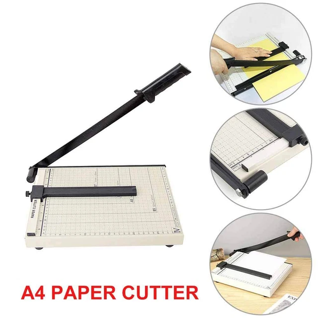 HEAVY DUTY PROFESSIONAL A4 Paper Guillotine Cutter Trimmer Machine Home
