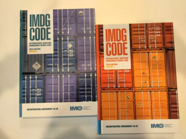 IMDG Code, Amendment 40-20, 2 Volume Set