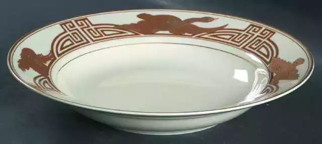 Fitz & Floyd Golden Heron Rimmed Soup Bowl 1430022