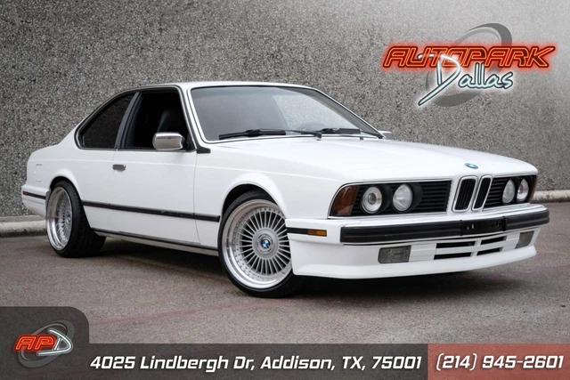 1989 BMW 6 Series 635CSi Manual