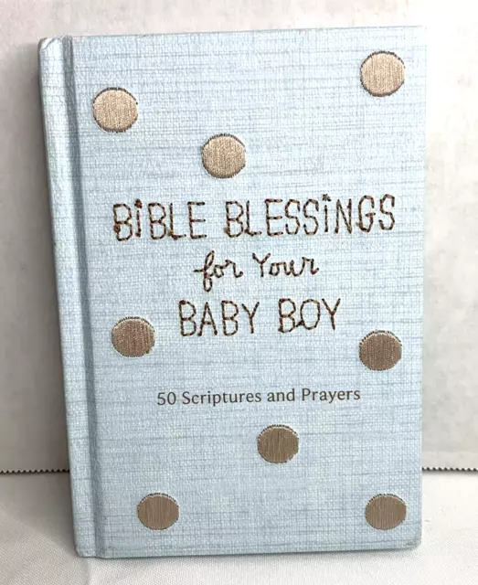 HALLMARK BIBLE BLESSINGS For Baby Boy Scriptures Prayer Christian Jesus ...