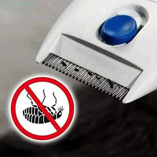 Electric Pet Flea Lice Cleaner Comb Dog Brush 8