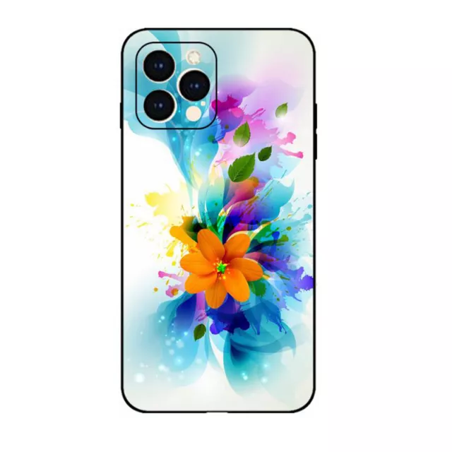 Iphone 6 6S 7 8 11 12 Max Mini Plus Pro Se Xr Xs X Mobile Phone Case Flowers Art