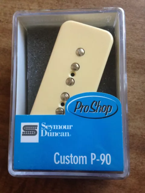 Seymour Duncan Custom P-90 Soapbar Neck Pickup New Creme Cover SP90-3n