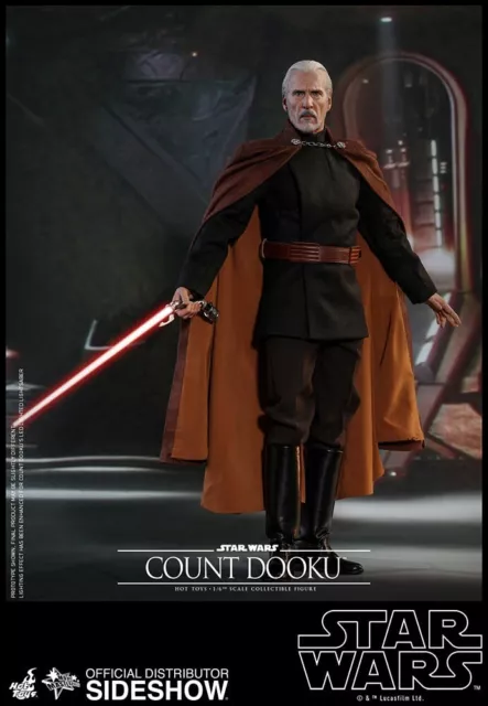 Hot Toys Star Wars Count Dooku MMS496 1/6 Scale Action Figure BiB Complete