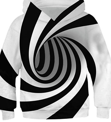 Unisex Boys Girls Hoodies 3D Printed Cool Funny Pullover Casual Sweatshirt