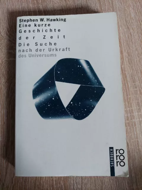 Stephen W. Hawking - Eine Kurze Geschichte Der Zeit (Rowohlt, 1991, Taschenbuch