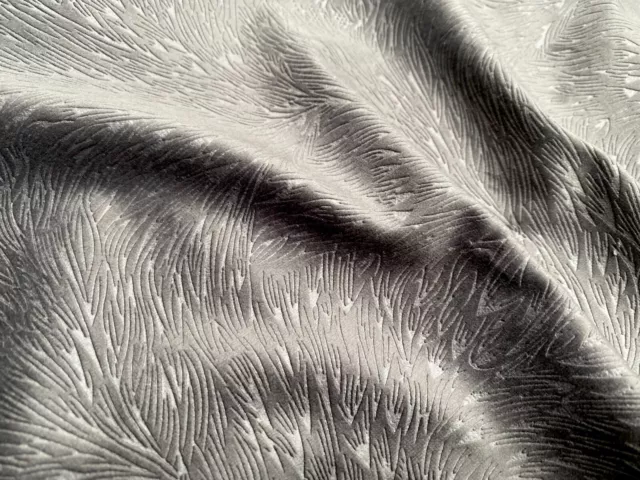 Dark Green Decor Velvet Fabric Soft Strong Velour Upholstery Material 160cm  wide