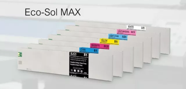 6Color ECO-SOL MAX Ink Cartridge ESL3 For Roland BN-20 SolJet PRO II SP-i Series