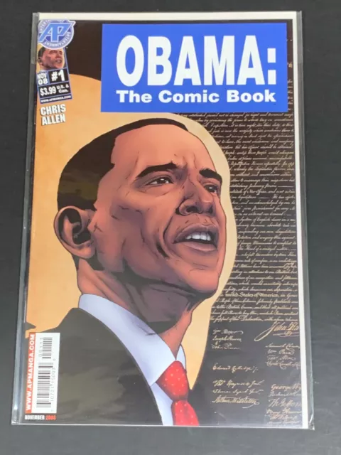 Obama the Comic Book #0 NM 9.4 2008