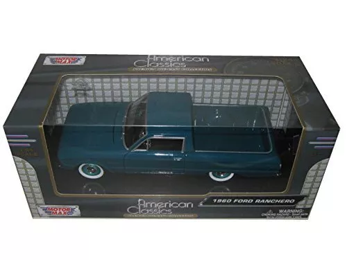 MotorMax 1960 FORD RANCHERO BLUE 1/24 DIECAST CAR 79321BL