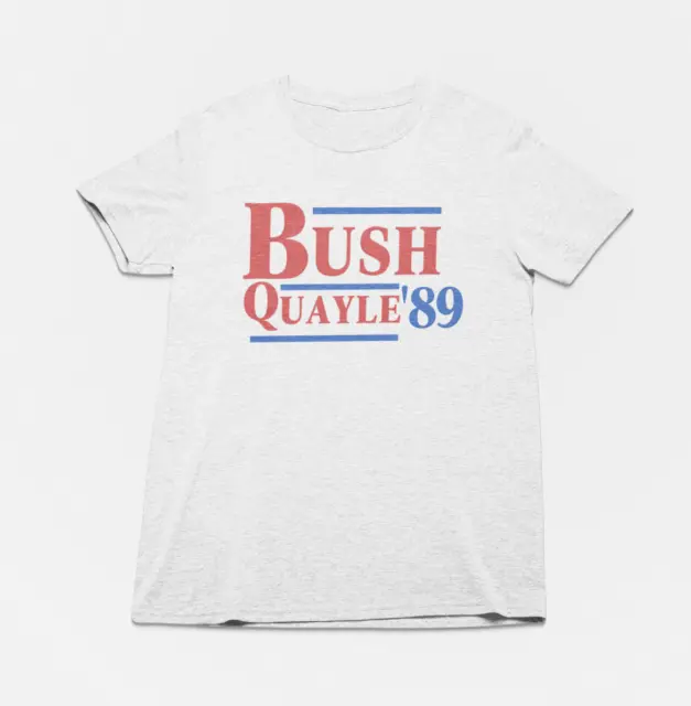 George H.W. Bush & Dan Quayle Shirt,  (1989-1993) , Political, Campaign
