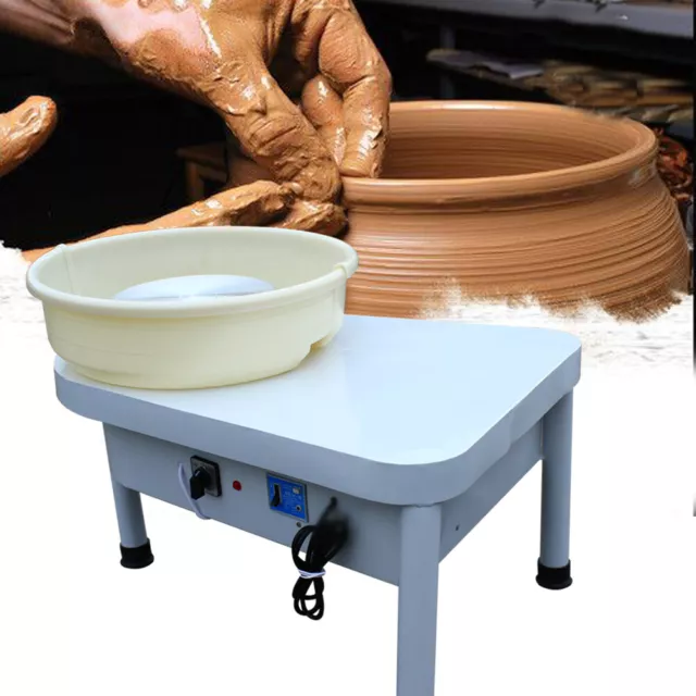Máquina de cerámica de cerámica de arcilla arte hágalo usted mismo 250W 25 cm