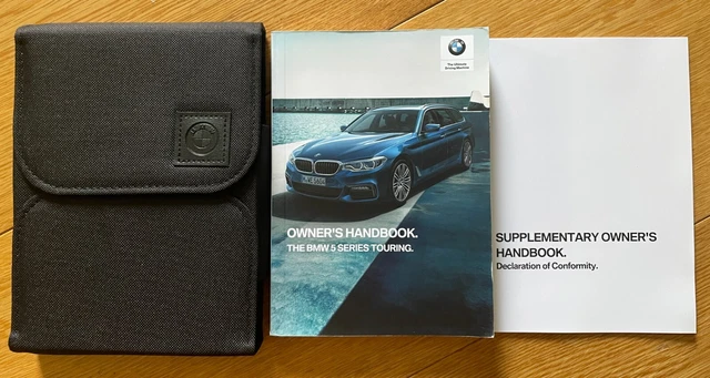 Portafoglio Manuale Bmw Serie 5 Touring G31 Manuale Navi 2017-2020 Originale