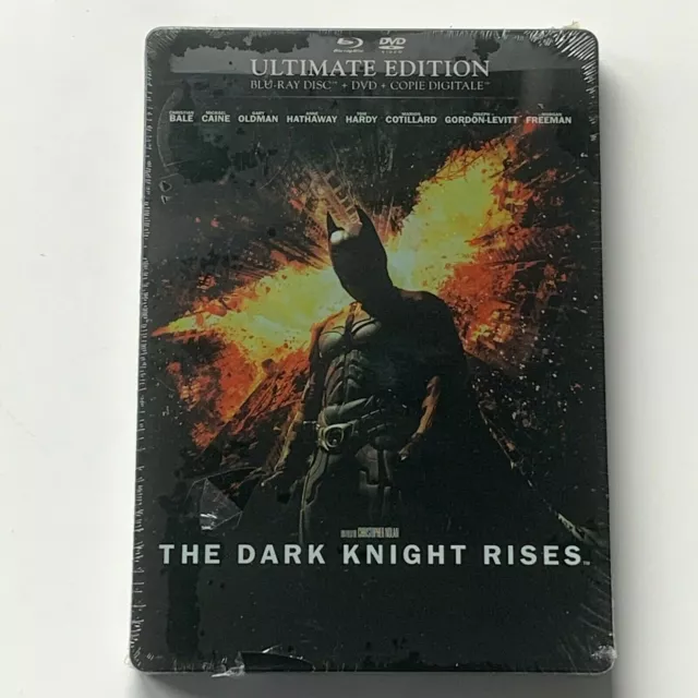 The Dark Knight Rises (blu-ray) Steelbook ***NEUF SOUS BLISTER***