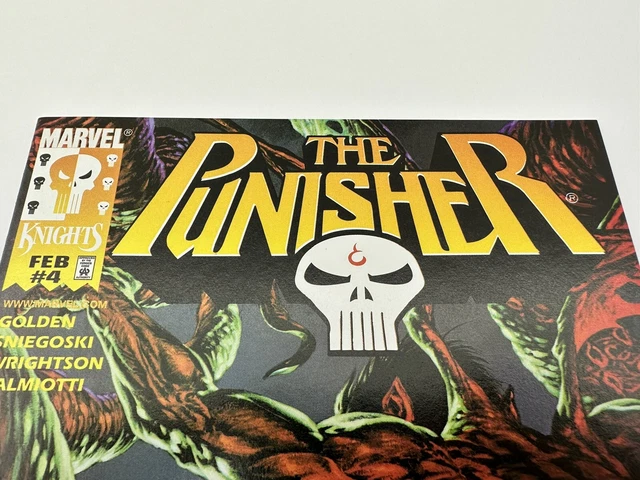 Punisher 1-4 Vol.4 Marvel Comic Set Complete Marvel Knights 1998 22