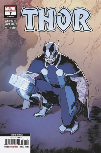 Thor #7 2nd Ptg Klein Var Marvel Comics Comic Book