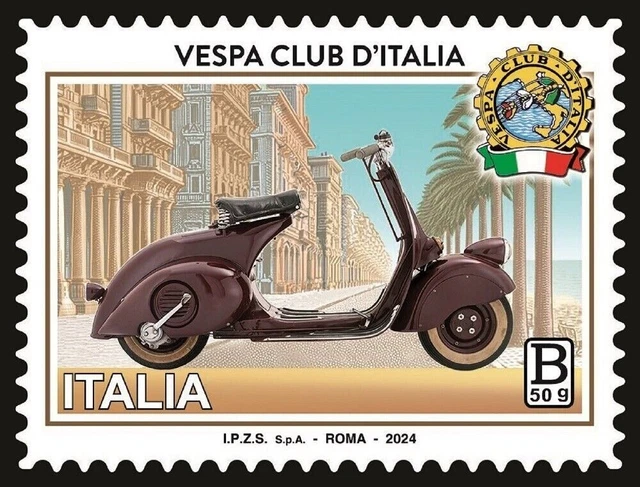 L'emissione Congiunta San Marino - Italia 2024 è Dedicata Al Mito Della Vespa - San Marino