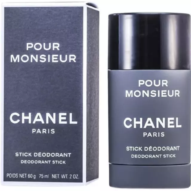 Chanel Pour Monsieur Deodorant 75 ml Deo Stick OVP + Probe