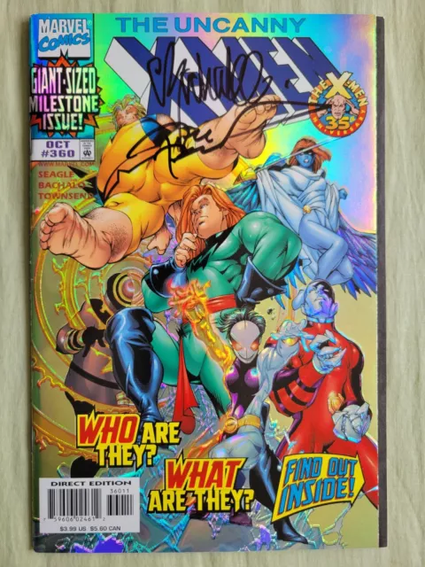 Uncanny X-Men Vol. 1 #360 (Etched Holofoil Cover; SIGNED by Bachalo/Townsend)