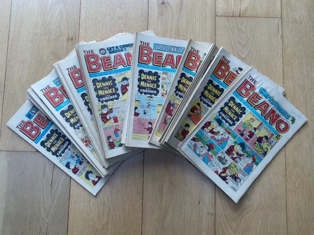 Beano Comics Almost Complete Year 1983 - Inc Xmas