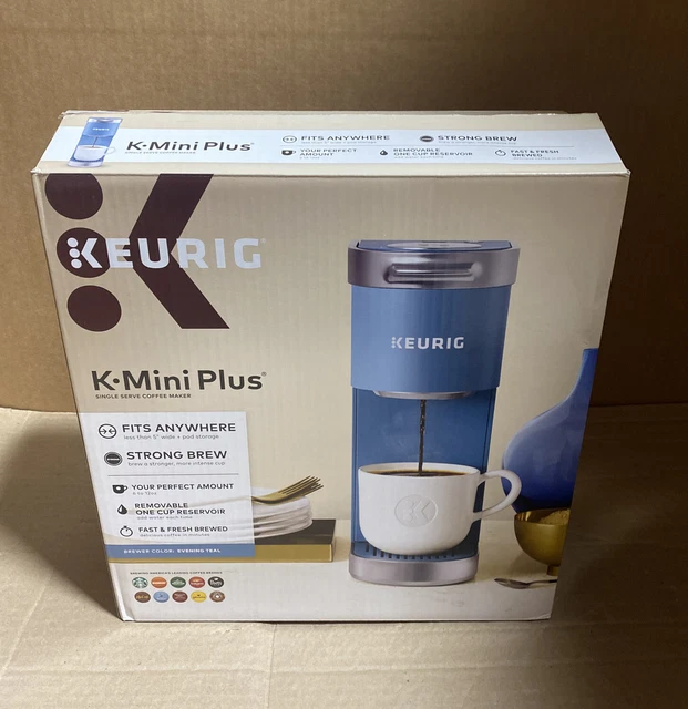 KEURIG KMINI PLUS Single Serve KCup Pod Coffee Maker, Teal 89.99