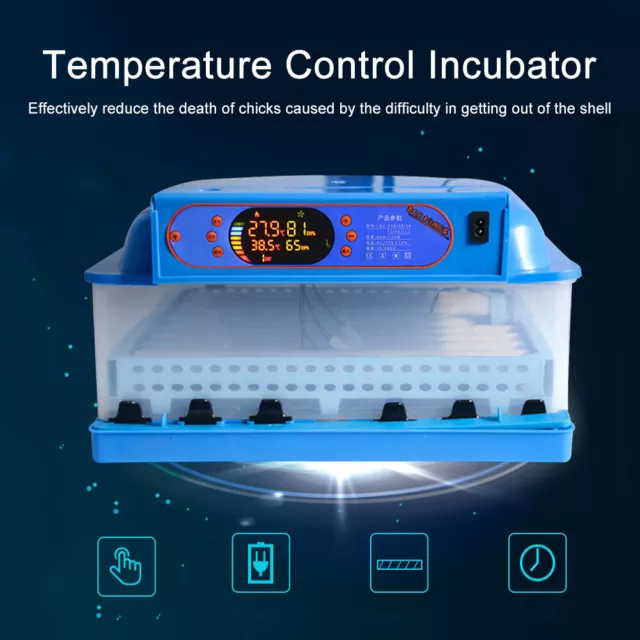 Incubadora digital automática de 48 huevos incubadora de control de temperatura F 4236 SD