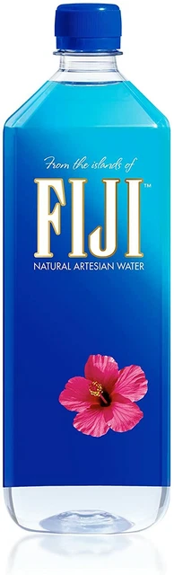 New FIJI Natural Artesian Water 1Lt x 12- Free Shipping AU
