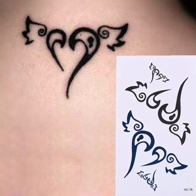 Moda Flor Impermeable Tatuaje Temporal Pegatinas Mujeres Belleza Cuerpo A ZR