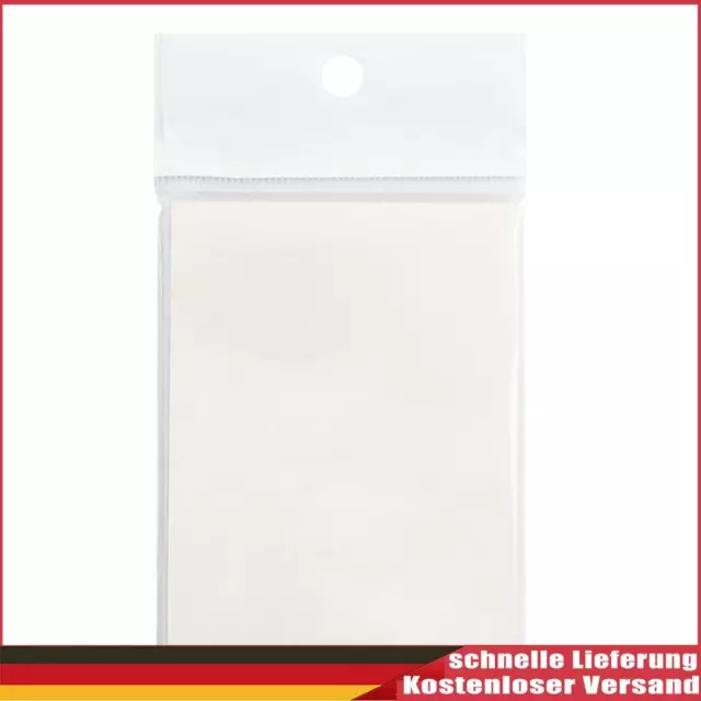 Transparent Sticky Notes Clear Self-Sticky Translucent Memo Pad 200 Sheets