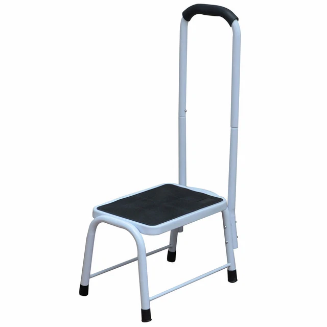 Kitchen Bath Safety Step Stool Mobility Support Handrail Aid Platform Slip Resis