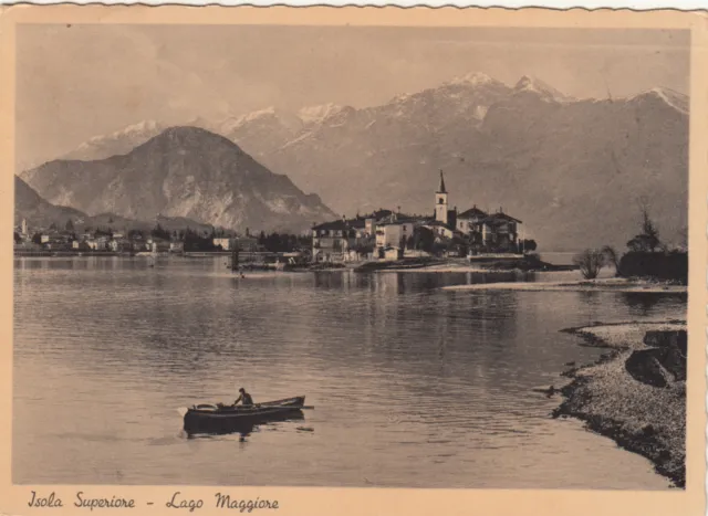 23-27178 - Isola Superiore Stresa - Lago Maggiore Viaggiata 1953