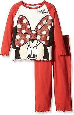 Set pigiama a maniche lunghe bambina HM2035 Disney Minnie 6 anni
