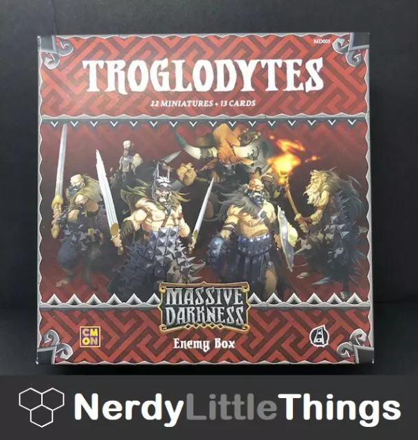 Cool Mini ot Not (CMON) - Massive Darkness - Kickstarter - Troglodytes Expansion