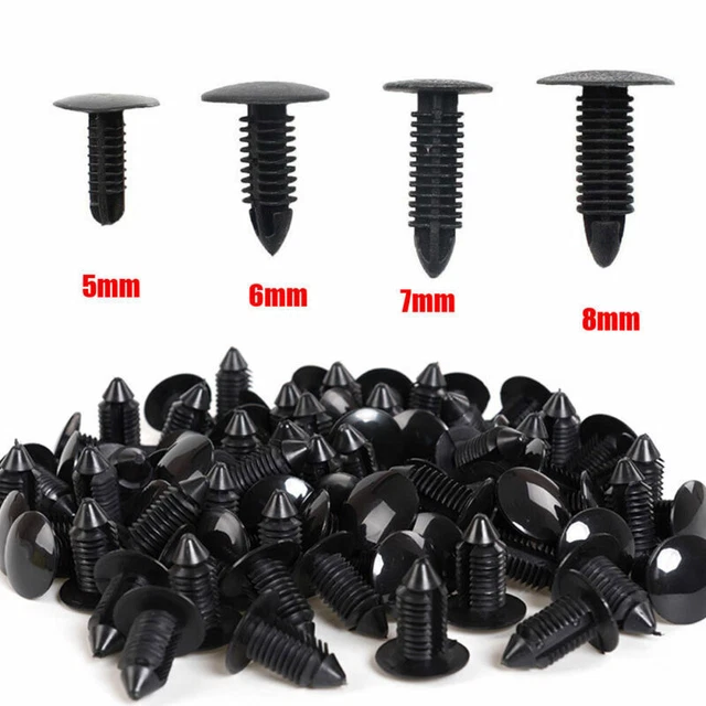 Push Rivet Panel Fastners 40X CAR BODY Push Pin Rivet Trim Panel Fastener Clip Moulding ...