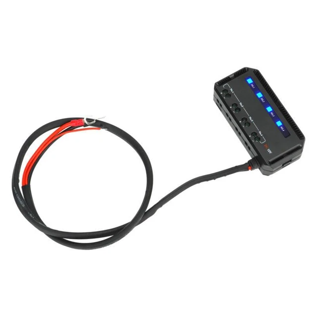 Portafusibili Auto 12V 12 Vie ZEALfix - Con Indicatore Luminoso Per Auto, Camper, Barca - Foto 6