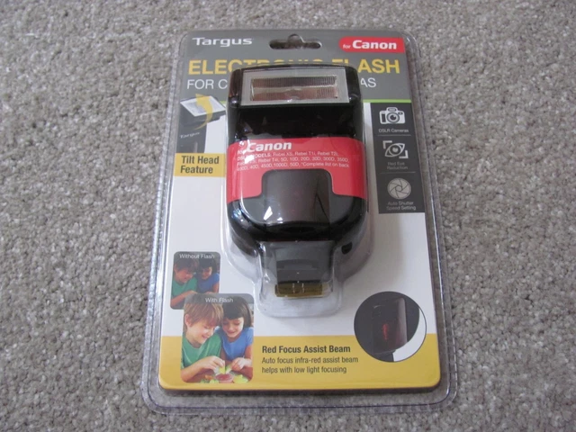 Brand New Targus Digital TG-DL20C Pro Electronic Flash for Canon DSLR Cameras