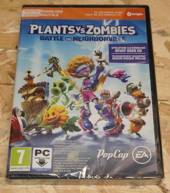 JEU PC / PLANTS VS ZOMBIES BATTLE FOR NEIGHBORVILLE / NEUF JEU PC / PLANTS VS ZOMBIES BATTLE FOR NEIGHBORVILLE / NEUF