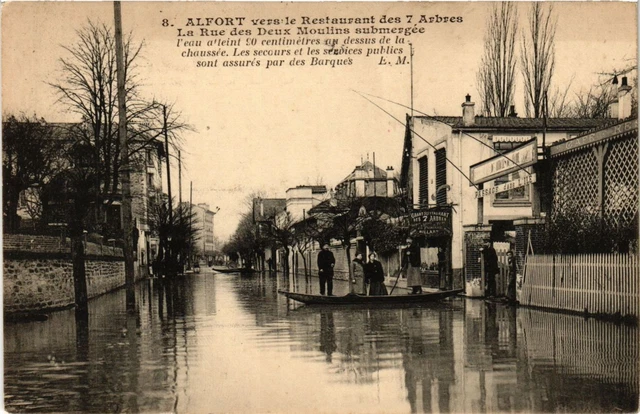 CPA Alfort - La Rue des Deux Moulins (275195)