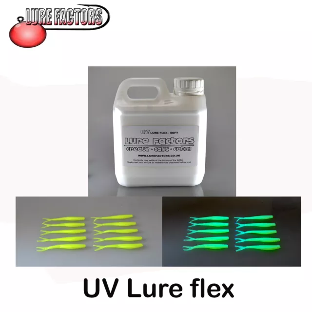 UV LUREFLEX LIQUID lure plastic for making soft plastic baits plastisol  £10.99 - PicClick UK