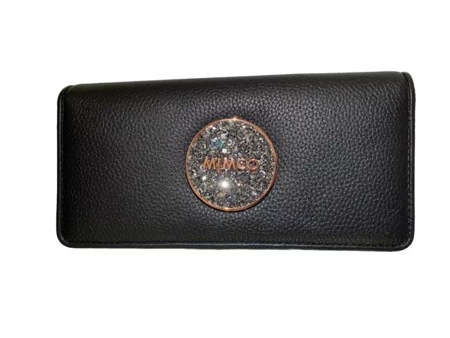 *NEW* Large Mimco Wallet, Black With Rose Gold