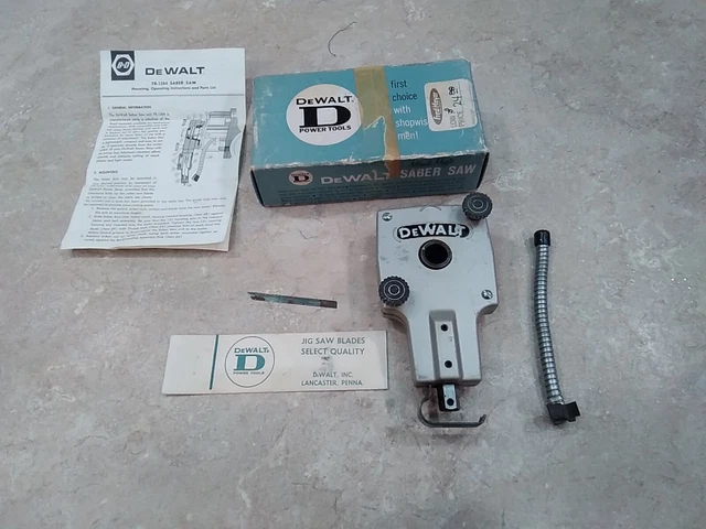 DEWALT Power Shop 1200 & 1400 Radial Arm Saw Manual – Instructions & Parts 0262