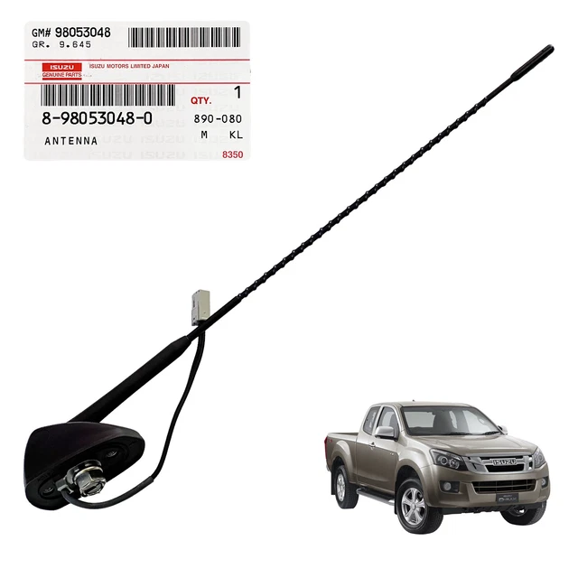 8980530480 FM AM Radio Aerial Antenna Roof for Isuzu DMax Dmax MUX