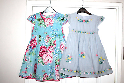 Girls  Summer Party Dresses Age 18-24 Months 2 Yr Monsoon And Marks And Spencer