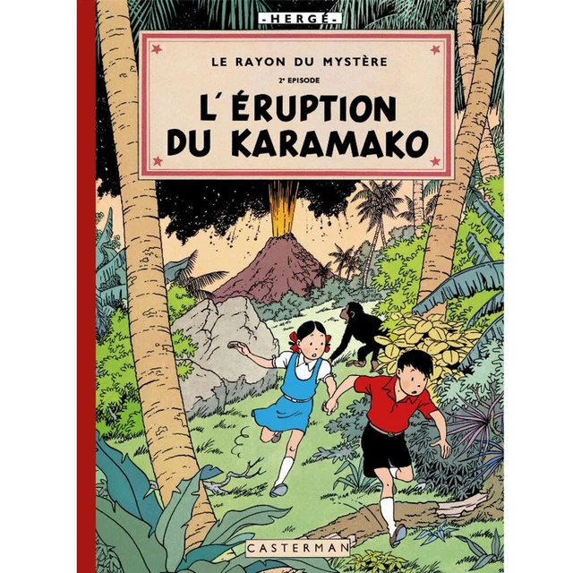 Album Jo, Zette and Jocko: L'Éruption du Karamako fac-similé colours