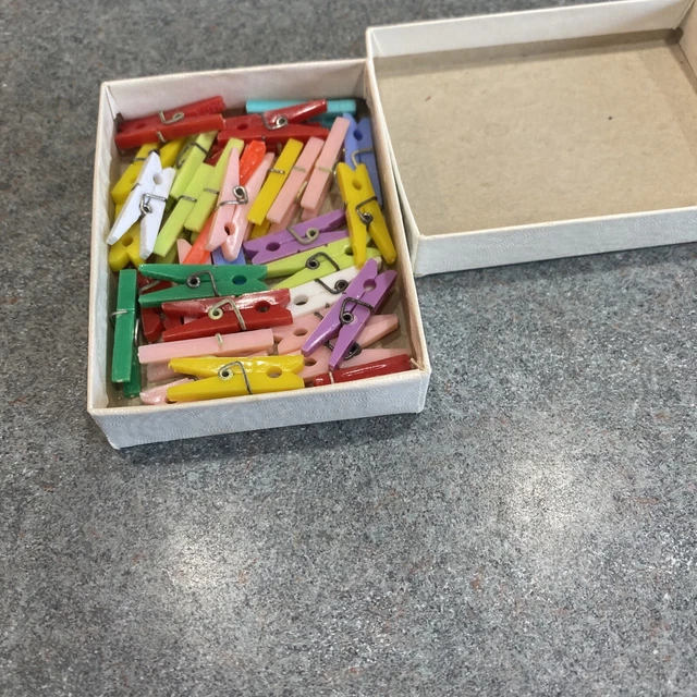mini pinzas de ropa