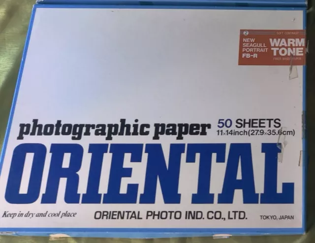 11" x 14" Oriental Photographic Paper (READ DETAILS)