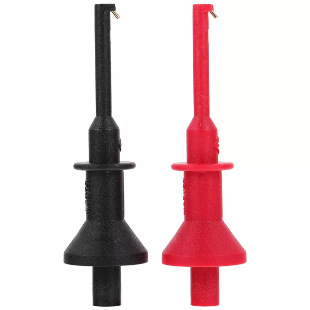 2Pcs test testing hook clip Silicone Test Set Test Testing Hook Clip