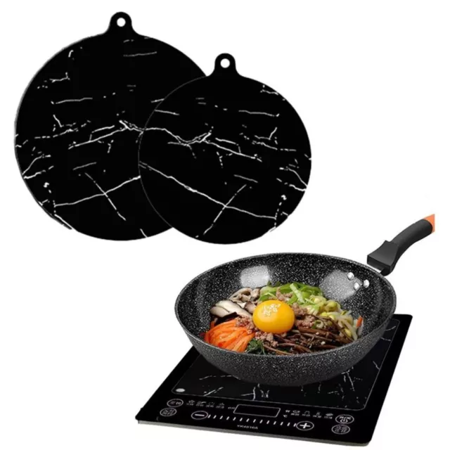 Silicone Heat Insulated Mat Non-Slip Cooktop Cover Induction Cooktop Mat