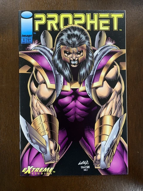 Prophet #1 - First solo Prophet book - Image Comics 1993 - Coupon intact - movie
